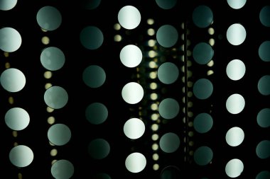 Unusual background black with circles of different shades