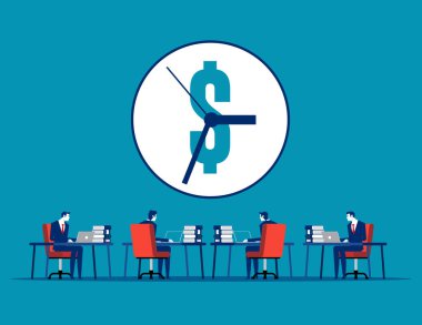 Takım çalışması ve mali yönetim. İş zamanı para vektörü kavramıdır