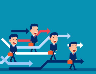 İlerleme ve kalkınma stratejisi düzenlemesi istikrarsız piyasa durumunda. İş yeniden düzenleme vektörü