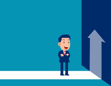 Değişimin yönünü buldum. İş yönü vektör çizimi