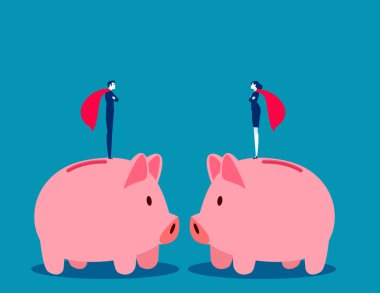 Bir liderin başarıya ulaşmasına yardım etmek ya da destek olmak. İş vektörü illüstrasyon kavramları