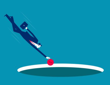 Tüccarlar ve madeni paralar büyük mağaralara düşerler. Karar, hata vektörü konseptine yol açar