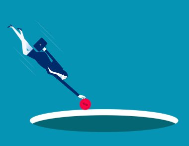 Tüccarlar ve madeni paralar büyük mağaralara düşerler. Karar, hata vektörü konseptine yol açar