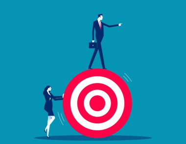 Başarıya ulaşmak için hırs. Goa 'ya ulaşmak için hedefi itin.