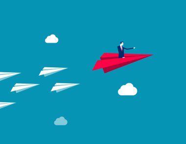 Takım liderliği başarıya, kararlılığa ya da takımı motive etme kararlılığına, insanları kontrol etme ya da etkileme gücüne, kendine güvenen iş adamının diğer kağıt uçak origamisine öncülük etmesine yol açar..