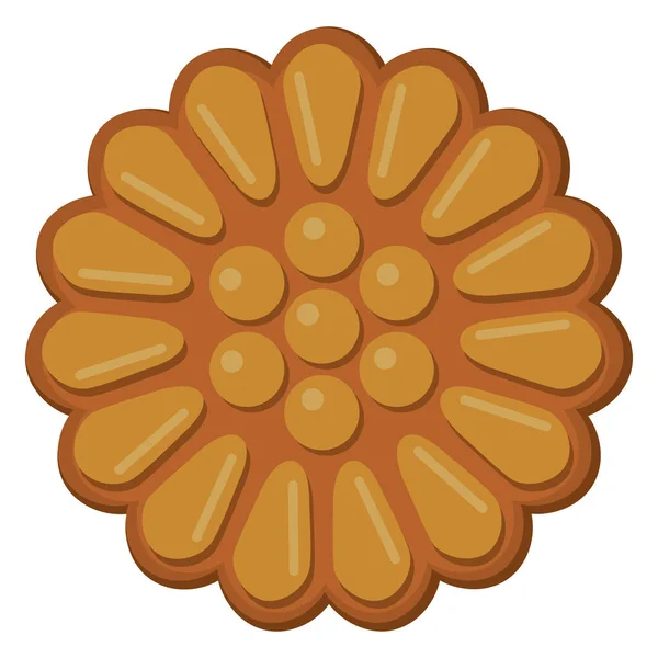 Якгва Корейское Медовое Печенье — стоковый вектор
