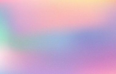 Yumuşak pastel holografik karışım ve bulanık bir doku..
