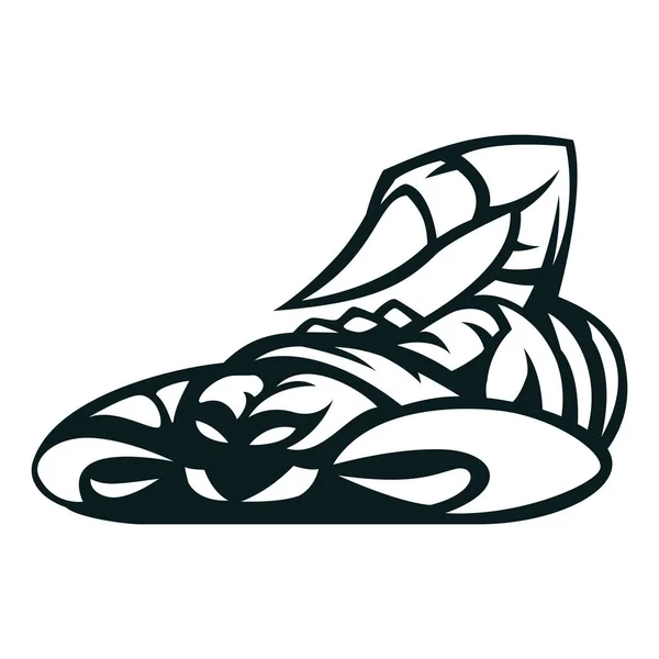 Scorpion Vector Mascot Black White Logo Design Illustration Template Rechtenvrije Stockillustraties