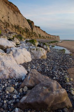Cap Blanc Nez, Fransa 'da Plaj