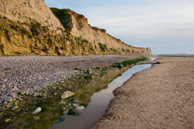 Cap Blanc Nez, Fransa 'da Plaj
