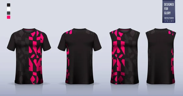 Design de esporte de t-shirt para mulheres, maquete de camisa de