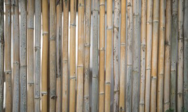 Geleneksel dokuma ahşap bambu rattan ya da mobilya malzemesi için ahşap desenli doku şeritleri. Bambu dokuma arka planı