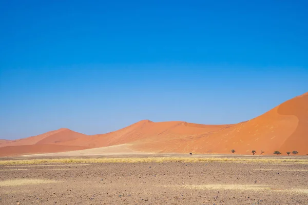 Namib Desert Safari Písečnou Dunou Namibii Jižní Africe Přírodní Krajina — Stock fotografie