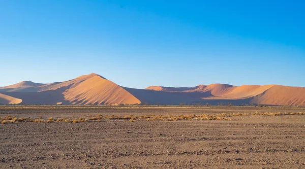 Namib Desert Safari Met Zandduin Namibië Zuid Afrika Natuurlijke Landschap — Stockfoto