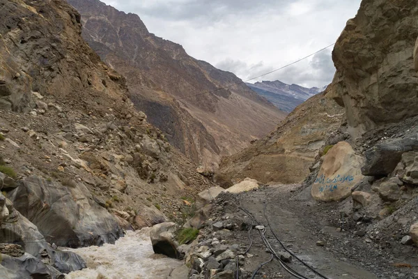 Colinas Karakoram Natureza Paisagem Fundo Skardu Gilgit Paquistão Viajar Férias — Fotografia de Stock