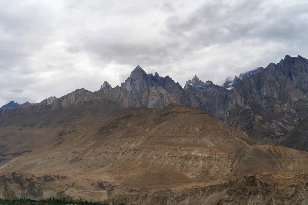 stock image Karakoram high mountain hills. Nature landscape background, Skardu-Gilgit, Pakistan. Travel on holiday vacation.