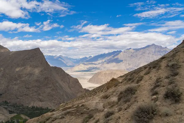 Colinas Altas Karakoram Fondo Paisaje Natural Skardu Gilgit Pakistán Viajar — Foto de Stock