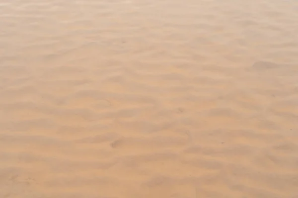 Κοντινό Πλάνο Της Επιφάνειας Κίτρινης Άμμου Φυσικό Υπόβαθρο Μοτίβο Άμμου — Φωτογραφία Αρχείου