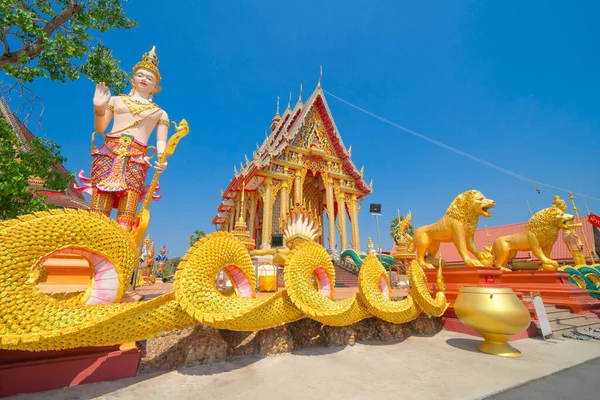 Isan Pagode Een Boeddhistische Tempel Nabij Bangkok Een Stad Thailand — Stockfoto