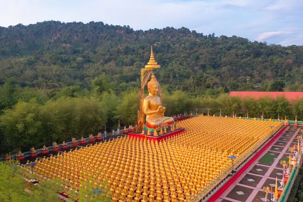 Phuttha Utthayan Makha Bucha Anusorn Buddhizmus Emlékpark Nakhon Nayok Thaiföld — Stock Fotó