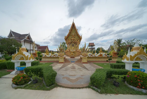 Ват Нонг Лінг Маха Сарахам Храм Ісан Пагода Буддійським Храмом — стокове фото