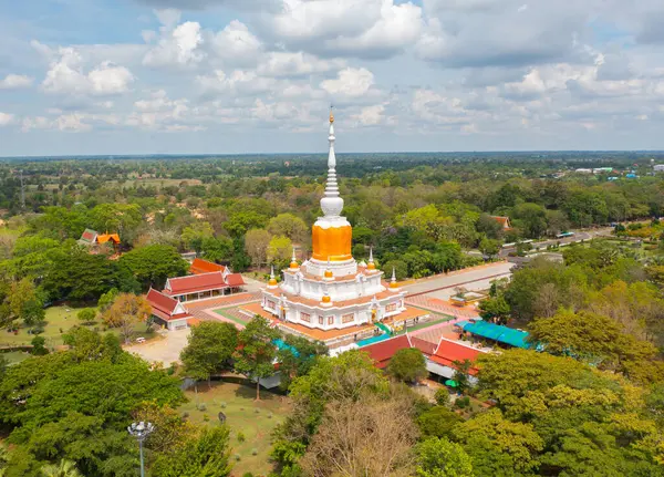 Phra Dun Temple Pagoda Буддійський Храм Місті Маха Сарахам Таїланд — стокове фото