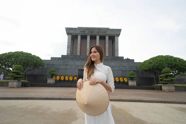 Vietnam Başkenti Hanoi Deki Chi Minh Anıtevi Nde Vietnamlı Asyalı — Stok fotoğraf