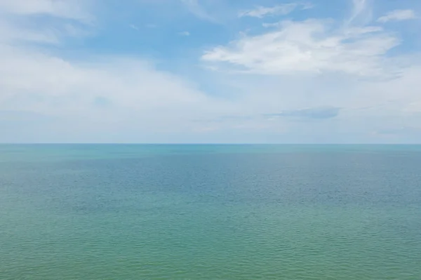 Luchtfoto Van Helder Blauw Turquoise Zeewater Andaman Zee Phuket Eiland — Stockfoto