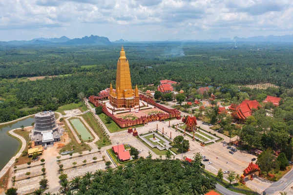 Wat Bang Thong Krabi Southern Temple Pagoda Buddhist Temple Urban — Stock Photo, Image
