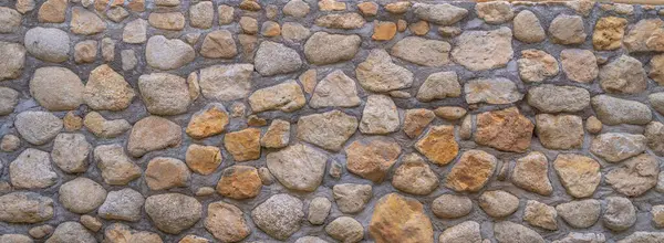 Pedra Cascalho Granito Pedras Piso Padrão Textura Superficial Close Material — Fotografia de Stock