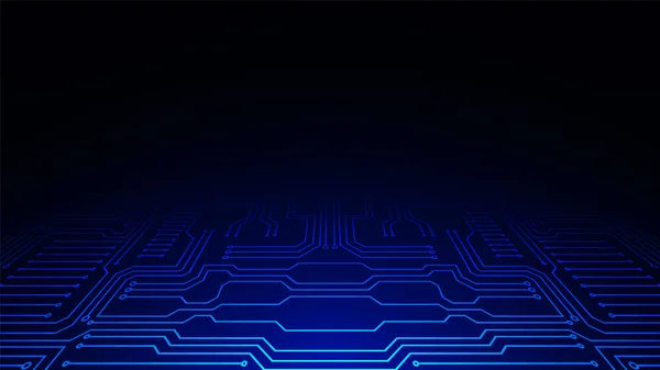 Technológia Háttér Tech Digitális Adatkapcsolat Rendszer Számítógépes Elektronikus Tervezés — Stock Vector