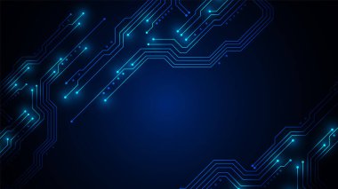 yüksek teknolojili dijital veri bağlantı sistemi ve bilgisayar elektronik tasarımı olan teknoloji arkaplanı
