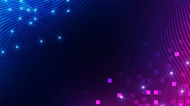 yüksek teknolojili dijital veri bağlantı sistemi ve bilgisayar elektronik tasarımı olan teknoloji arkaplanı