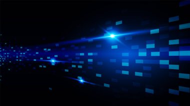 yüksek teknolojili dijital veri bağlantı sistemi ve bilgisayar elektronik tasarımı olan teknoloji arkaplanı