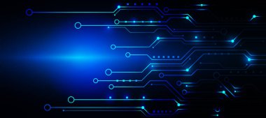 yüksek teknolojili dijital veri bağlantı sistemi ve bilgisayar elektronik tasarımı olan teknoloji arkaplanı