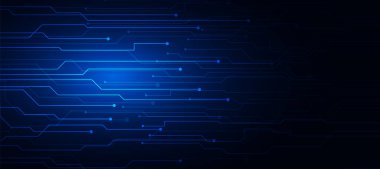 technology background with hi-tech digital data connection system and computer electronic design