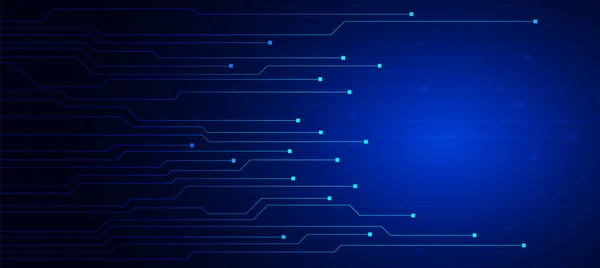 Technologischer Hintergrund Mit High Tech Digitalen Datenverbindungssystemen Und Elektronischem Computerdesign — Stockvektor
