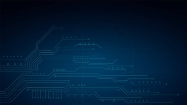 yüksek teknolojili dijital veri bağlantı sistemi ve bilgisayar elektronik tasarımı olan teknoloji arkaplanı