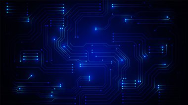 yüksek teknolojili dijital veri bağlantı sistemi ve bilgisayar elektronik tasarımı olan teknoloji arkaplanı