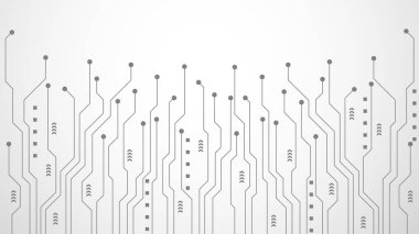 technology background with hi-tech digital data connection system and computer electronic design