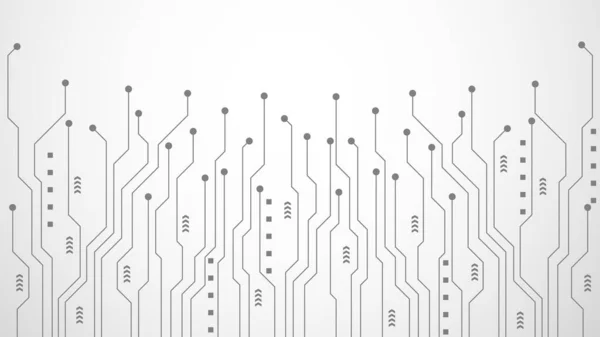 Technologischer Hintergrund Mit High Tech Digitalen Datenverbindungssystemen Und Elektronischem Computerdesign Vektorgrafiken