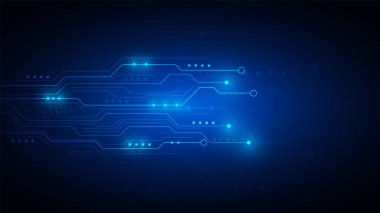 yüksek teknolojili dijital veri bağlantı sistemi ve bilgisayar elektronik tasarımı olan teknoloji arkaplanı