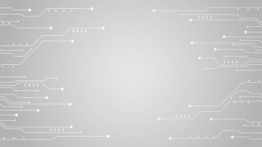 technology background with hi-tech digital data connection system and computer electronic design