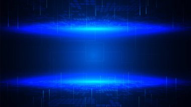 yüksek teknolojili dijital veri bağlantı sistemi ve bilgisayar elektronik tasarımı olan teknoloji arkaplanı