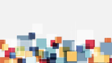 soyut arkaplan, geometrik şablon vektör grafiği, beyaz arkaplan