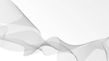 çizgi geometrik soyut eğriler dalgalara bükülmüş