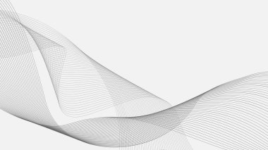 çizgi geometrik soyut eğriler dalgalara bükülmüş