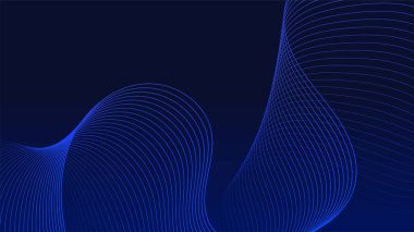 Mavi kıvrımlı çizgiler sıvı dalga şekilleri oluşturur. Dereceli gölgeler derinlik ve hareket hissi yaratır. Karanlık bir arka plan canlı detayları vurgular. Desen soyut ve görsel olarak çarpıcı..