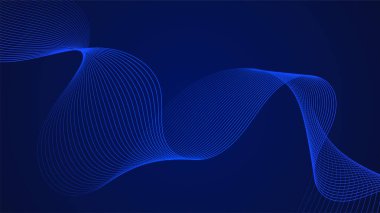 Mavi kıvrımlı çizgiler sıvı dalga şekilleri oluşturur. Dereceli gölgeler derinlik ve hareket hissi yaratır. Karanlık bir arka plan canlı detayları vurgular. Desen soyut ve görsel olarak çarpıcı..