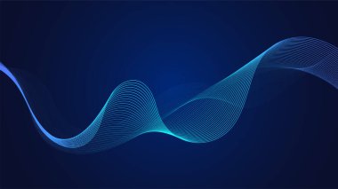 Mavi kıvrımlı çizgiler sıvı dalga şekilleri oluşturur. Dereceli gölgeler derinlik ve hareket hissi yaratır. Karanlık bir arka plan canlı detayları vurgular. Desen soyut ve görsel olarak çarpıcı..